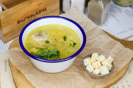 Суп Куриный с домашней лапшой