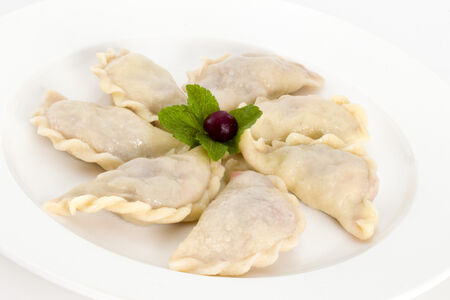 Вареники с вишней