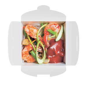 Креветка тонкацу с хрустальной лапшой