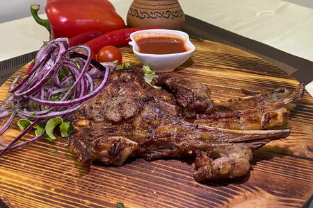 Шашлык из бараньей корейки