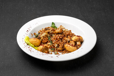 Гречка по-ярославски с грибами