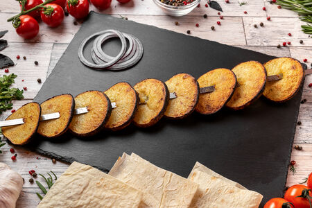 Картофель на углях