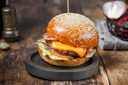 Чизбургер барбекю