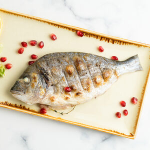 Дорадо на мангале