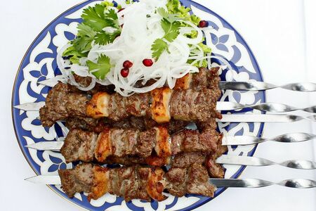 Жазд-кабоб с бараниной