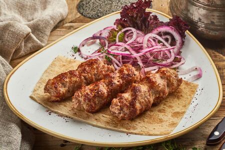 Люля-кебаб из свинины