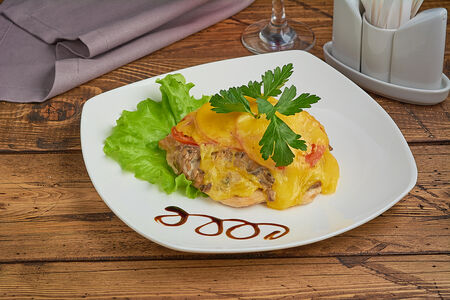 Куриная грудка под сыром