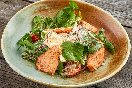 Салат Цезаридзе с курицей