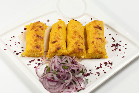 Люля-кебаб из картофеля