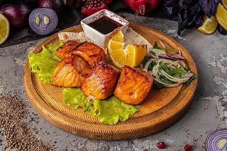 Шашлык из сёмги