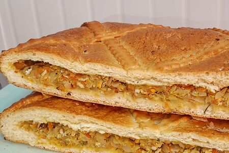 Пирог с капустой