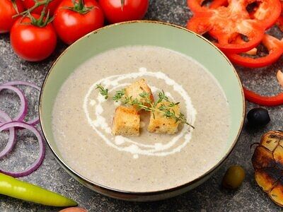 Крем-суп из шампиньонов