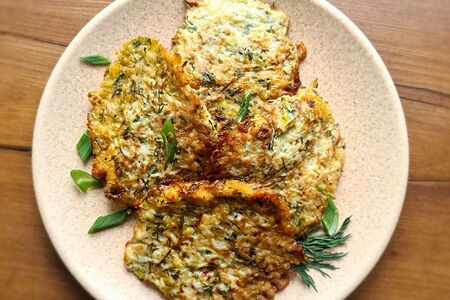 Оладьи из кабачков