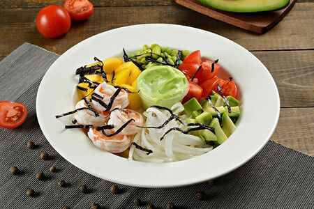 Поке с креветкой