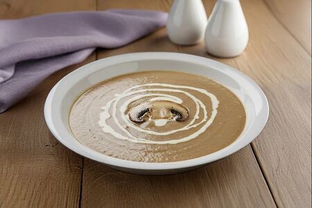 Суп-крем из шампиньонов