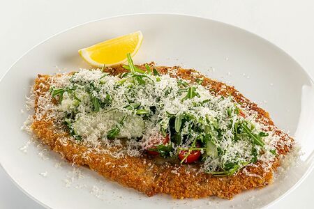 Шницель по-милански