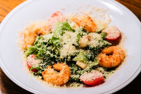 Цезарь с креветками