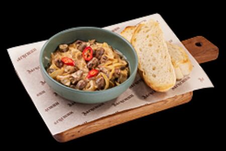 Куриные сердечки с халапеньо и чили