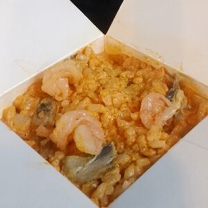 Паста с креветкой Том ям (рис)