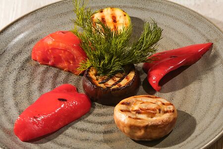 Шашлык Овощи на мангале