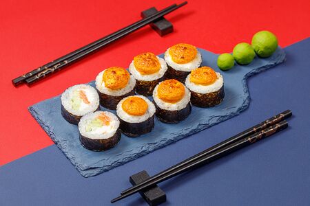 Острые запеченные с лососем