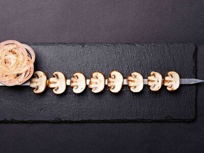 Шашлык из шампиньонов