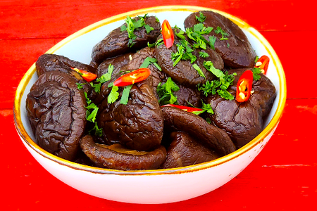 Маринованные шиитаке