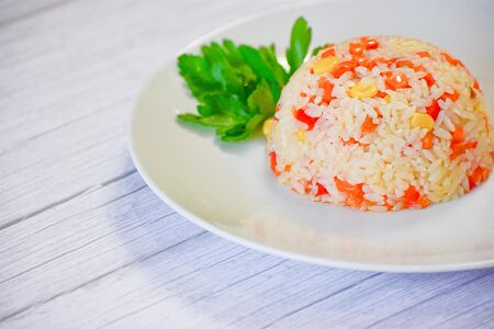 Рис с овощами