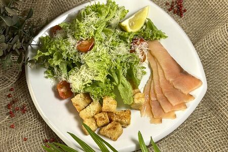 Цезарь с сёмгой