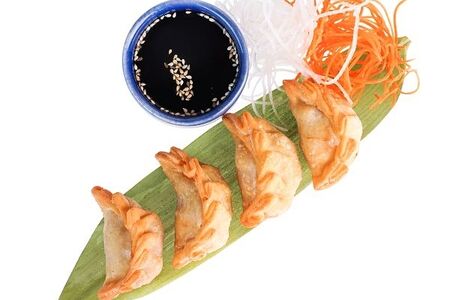 Гёдза с креветками