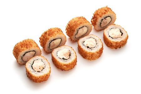 Жареный с крабом