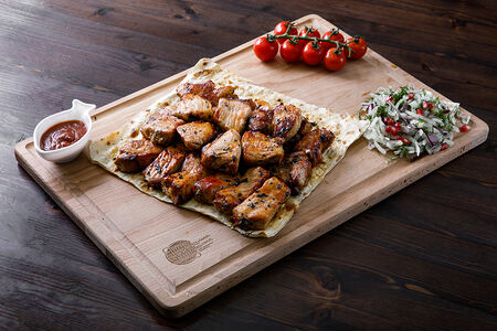 Шашлык из свиной мякоти 1кг