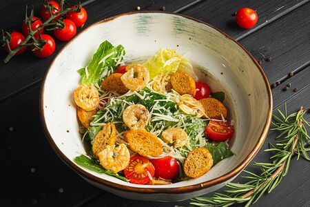 Цезарь с креветками