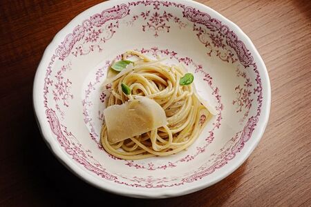 Спагетти Качо-э-пепе