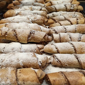 Трубочка с грецким орехом