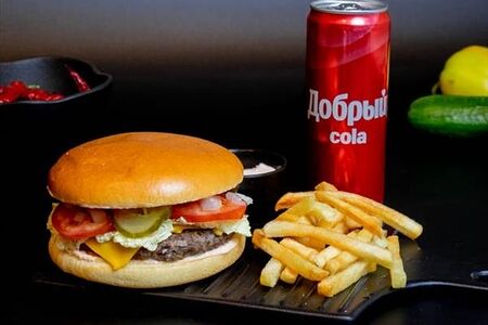 Комбо Free Бургер с курицей