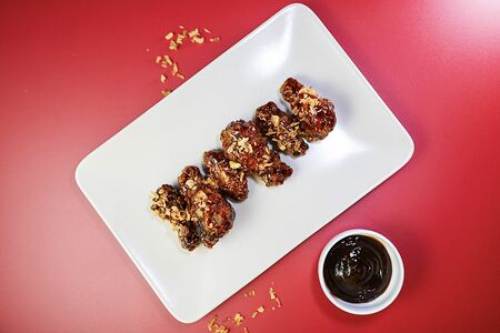 Крылья в соусе барбекю маленькая порция