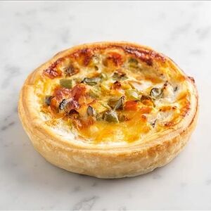 Киш с курицей и грибами