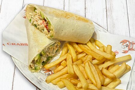 Ролл с крабом 