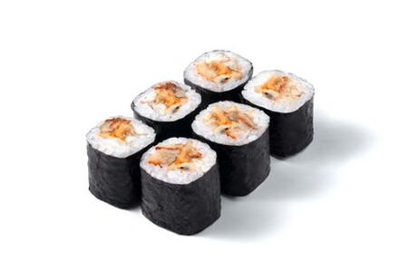 Ролл с мидиями