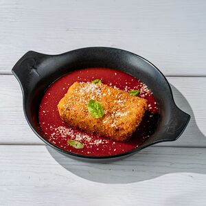 Лазанья мясная фрита