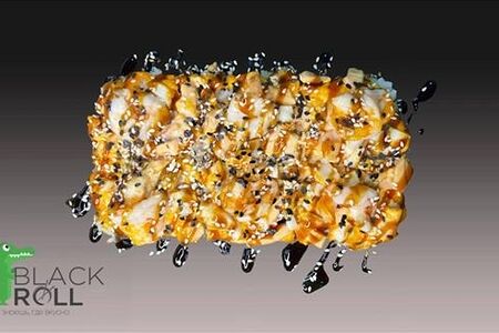 Морская японская пицца