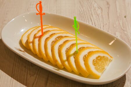 Лимонная нарезка