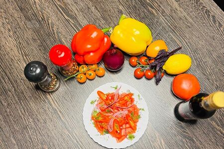 Свежий салат