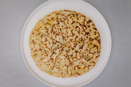 Чепалг с творогом и зеленью