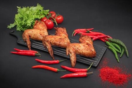 Шашлык из острых куриных крыльев