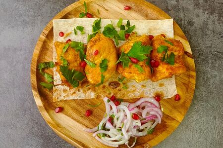 Шашлык из куриного филе 