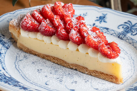 Малиновый тарт