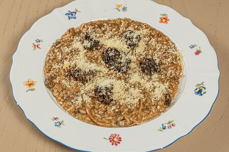 Ризотто с грибами микс