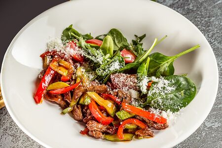 Теплый салат